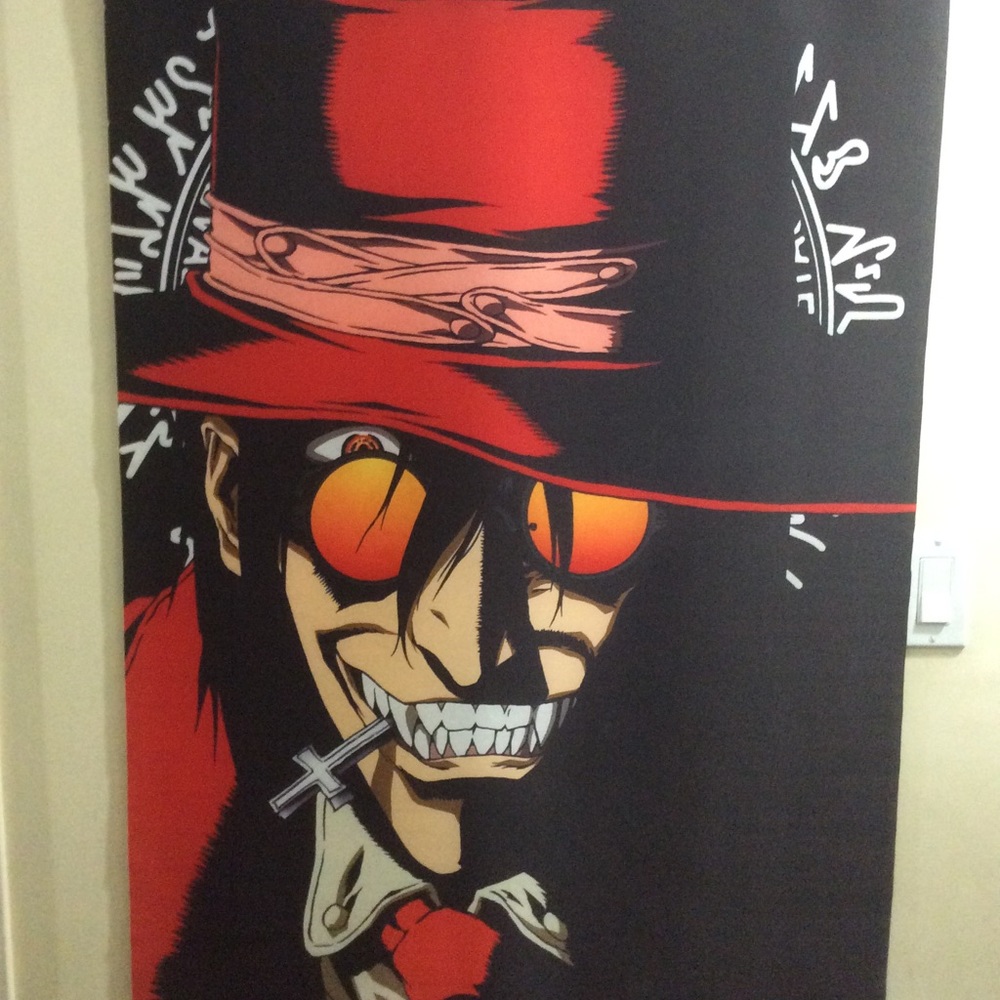Large Manga / Anime canvas poster